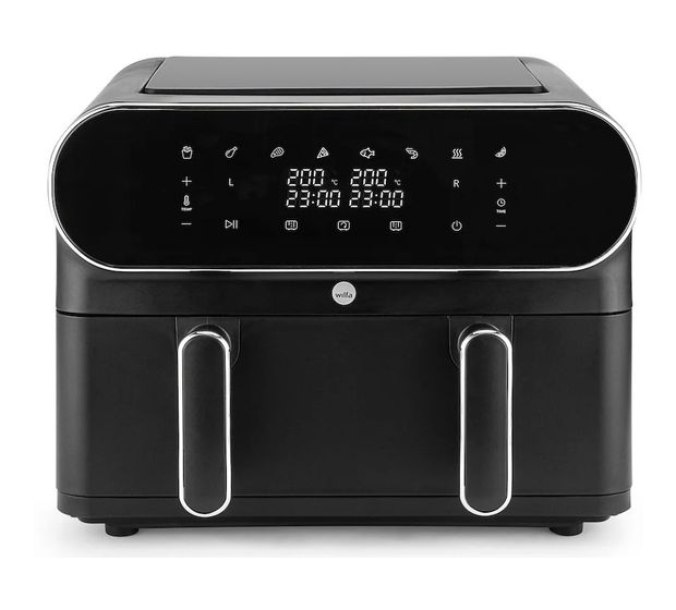Wilfa AF-2x50 Dual Doppel Heißluftfritteuse 11 l  (Schwarz) f&uuml;r 218,99 Euro