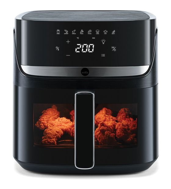 Wilfa AF3B-80P Crispier Heißluftfritteuse 8 l 2000 W  (Schwarz) f&uuml;r 129,00 Euro