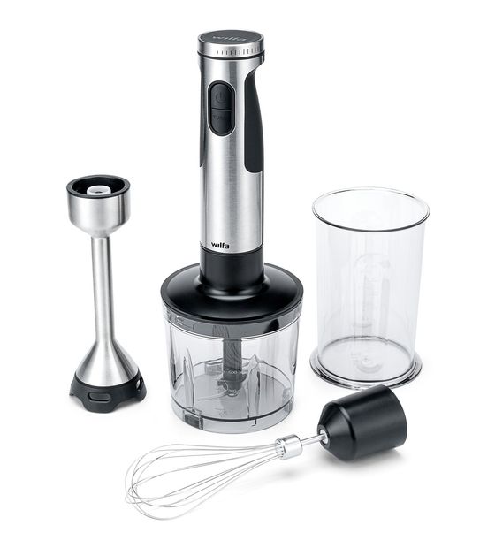 Wilfa Fusion 1500 Stabmixer 1500 W  (Schwarz, Stahl) f&uuml;r 128,99 Euro