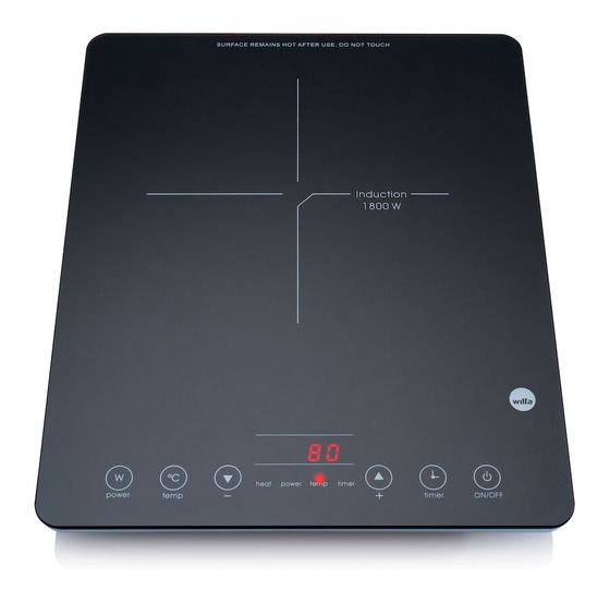 Wilfa ICP-1800B autarkes Induktions Kochfeld/Herdplatte 1 Zone(n) f&uuml;r 112,99 Euro