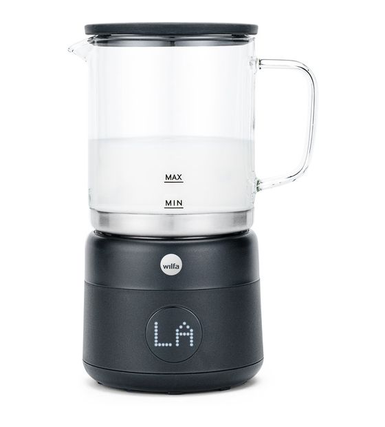 Wilfa MF1B-250 Silky Milchaufschäumer Automatischer Milchaufschäumer/-wärmer (Schwarz, Transparent) f&uuml;r 84,49 Euro