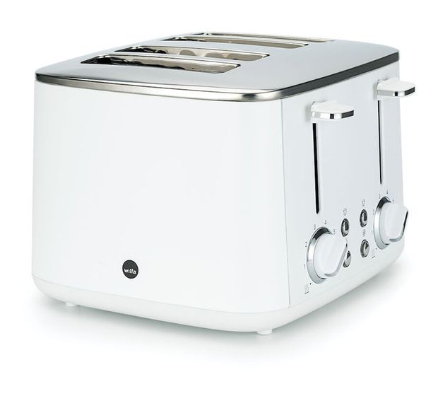 Wilfa TO4W-1600 Toaster 1600 W 4 Scheibe(n) 7 Stufen  (Weiß) f&uuml;r 98,99 Euro