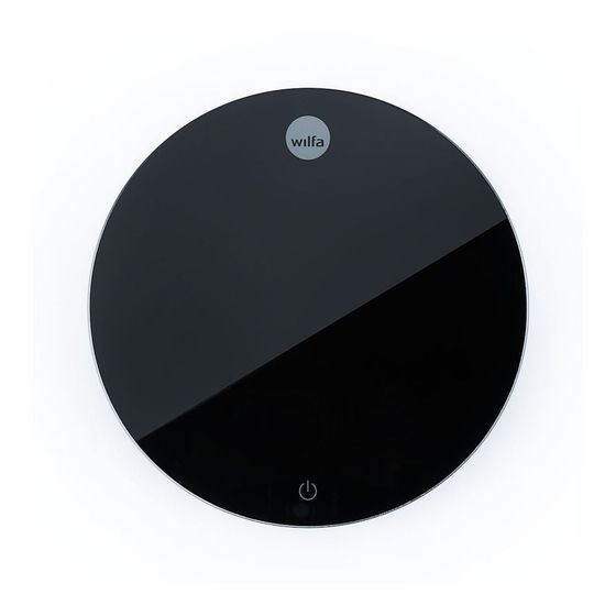 Wilfa Uni Elektronische Küchenwaage bis 2 kg Genauigkeit 0,1 g  (Schwarz) f&uuml;r 74,99 Euro