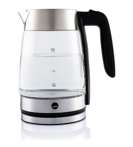 Wilfa WKG-2200S 1,8 l Wasserkocher 2200 W (Schwarz, Silber, Transparent) f&uuml;r 65,49 Euro