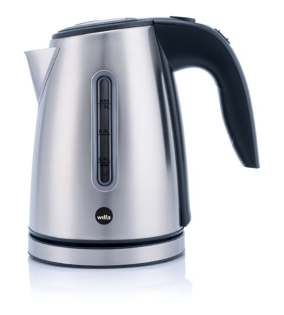 Wilfa WKW-5S Quick Boil 1,0 l Wasserkocher 1500 W  (Schwarz, Edelstahl) f&uuml;r 48,99 Euro