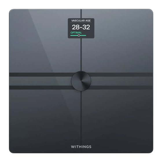 Withings Body Comp Elektronische Personenwaage bis 200 kg f&uuml;r 176,99 Euro