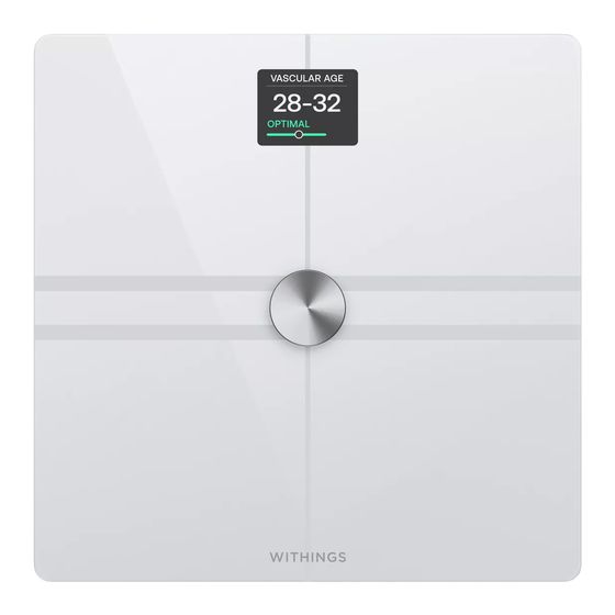 Withings Body Comp Elektronische Personenwaage bis 200 kg f&uuml;r 176,99 Euro