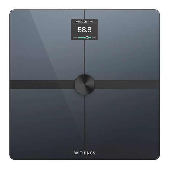 Withings Body Smart Elektronische Personenwaage bis 200 kg f&uuml;r 88,49 Euro