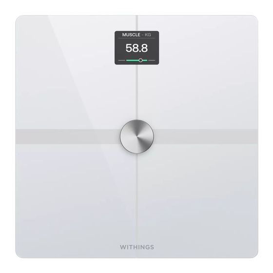 Withings Body Smart Elektronische Personenwaage bis 200 kg f&uuml;r 88,49 Euro