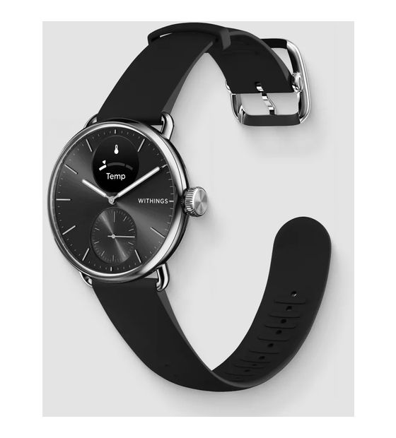 Withings ScanWatch 2 Hybrid 38 mm Smartwatch Rund 282 ppi  (Edelstahl) f&uuml;r 309,00 Euro