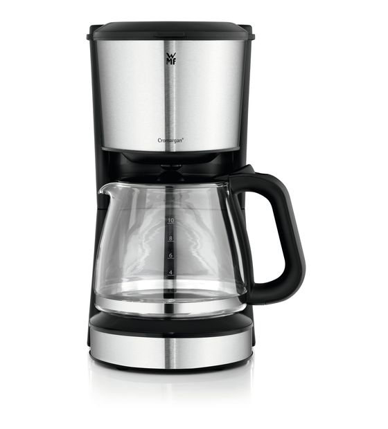 WMF Bueno 10 Tassen Filterkaffeemaschine 1,7 l  (Schwarz, Chrom) f&uuml;r 45,99 Euro