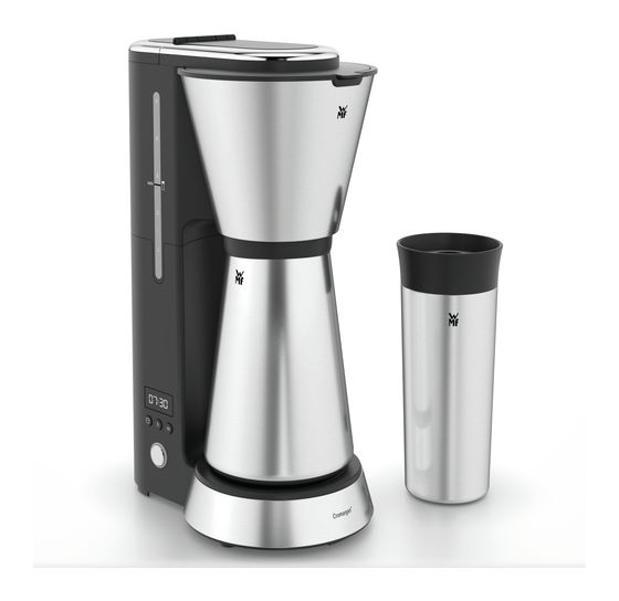 WMF KÜCHENminis Aroma Thermo to go 5 Tassen Filterkaffeemaschine 0,6 l  (Schwarz, Chrom) f&uuml;r 82,49 Euro