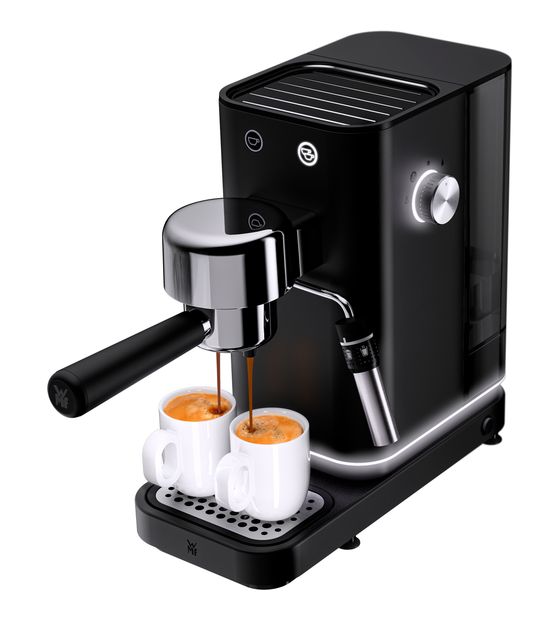 WMF Lumero Siebträger Kaffeemaschine 15 bar 1350 W  (Schwarz) f&uuml;r 320,00 Euro