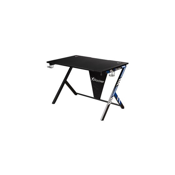 X Rocker Ocelot Gamingtisch  (Schwarz/Blau) f&uuml;r 129,00 Euro