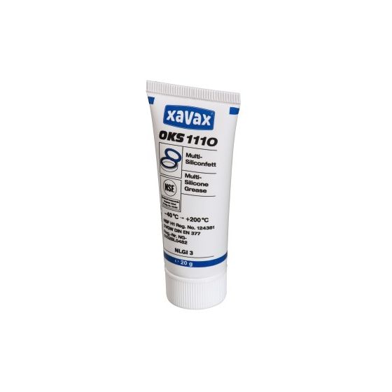 Xavax 111177 Multi-Silikonfett OKS1110  Silikonfett (Schwarz, Blau, Weiß) f&uuml;r 14,99 Euro