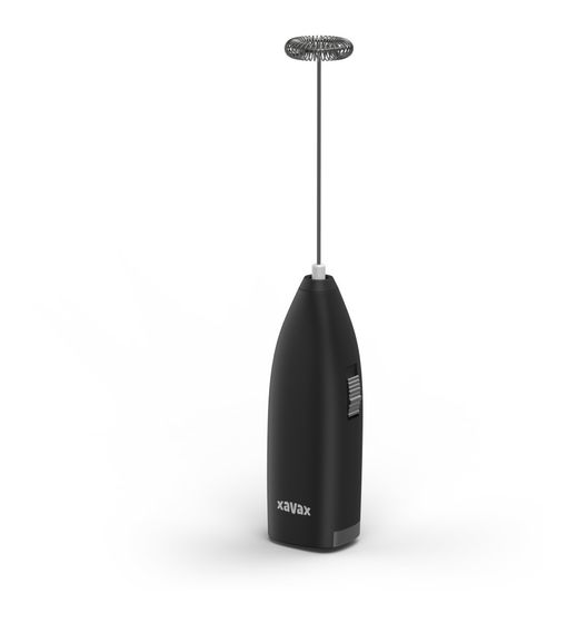 Xavax 111258 Milchaufschäumer Handlicher elektrischer Milchaufschäumer  (Schwarz) f&uuml;r 9,99 Euro