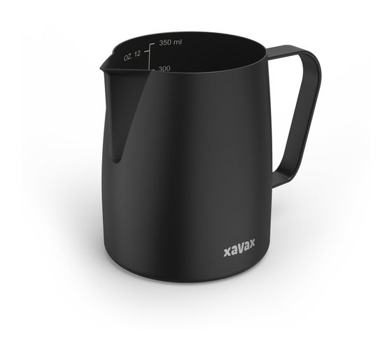 Xavax 111260 Barista-Milchkännchen 350ml   (Schwarz) f&uuml;r 15,99 Euro