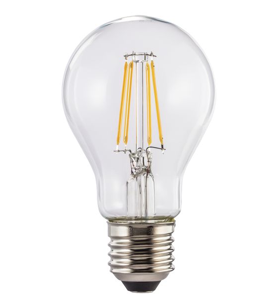 Xavax 112801 LED Lampe Tropfen E27 EEK: E 806 lm Warmweiß (2700K) entspricht 60 W Dimmbar f&uuml;r 7,39 Euro