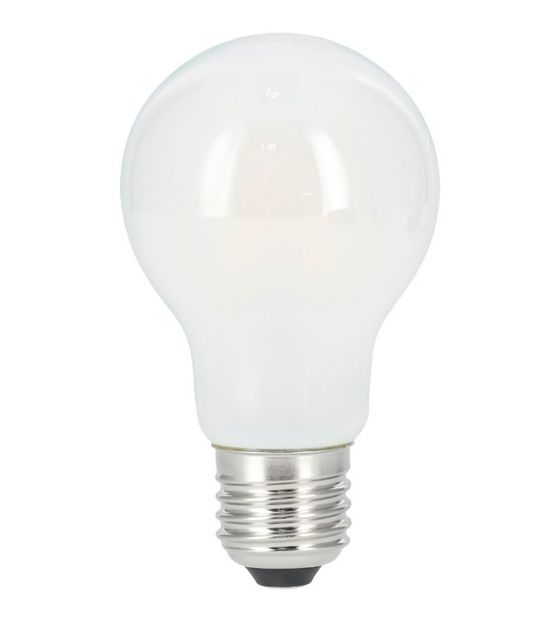 Xavax 112807 LED Lampe Tropfen E27 EEK: E 806 lm Warmweiß (2700K) entspricht 60 W Dimmbar f&uuml;r 7,39 Euro