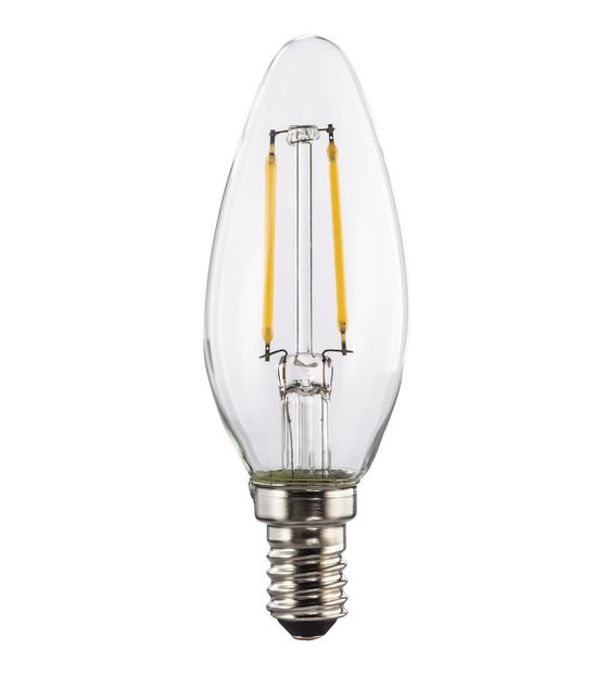 Xavax 112824 LED Lampe Kerze E14 EEK: E 250 lm Warmweiß (2700K) entspricht 25 W f&uuml;r 4,29 Euro