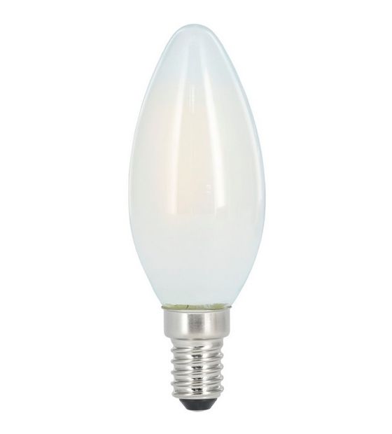 Xavax 112831 LED Lampe Kerze E14 EEK: E 470 lm Warmweiß (2700K) entspricht 40 W Dimmbar f&uuml;r 8,39 Euro