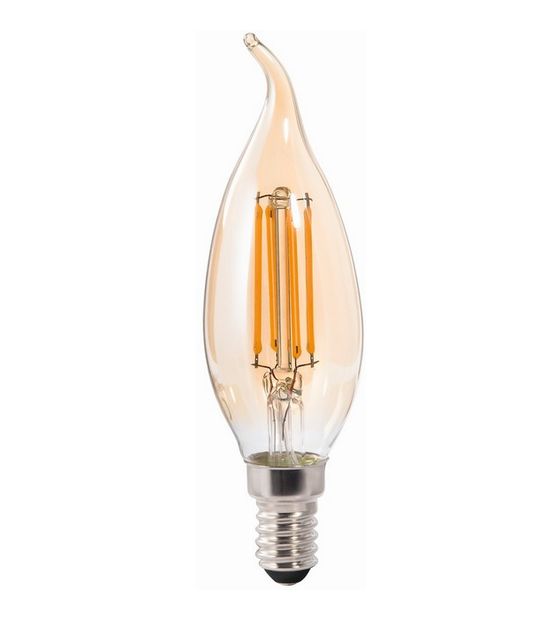Xavax 112841 LED Lampe Kerze E14 EEK: F 400 lm Ultra-Warmweiß(2400K) entspricht 35 W f&uuml;r 8,39 Euro