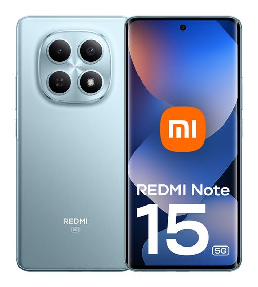 Xiaomi Redmi Note 15 256 GB 5G Smartphone 17,2 cm (6.77") 1,8 GHz 108 MP Dreifach Kamera (Glacier Blue) f&uuml;r 278,00 Euro