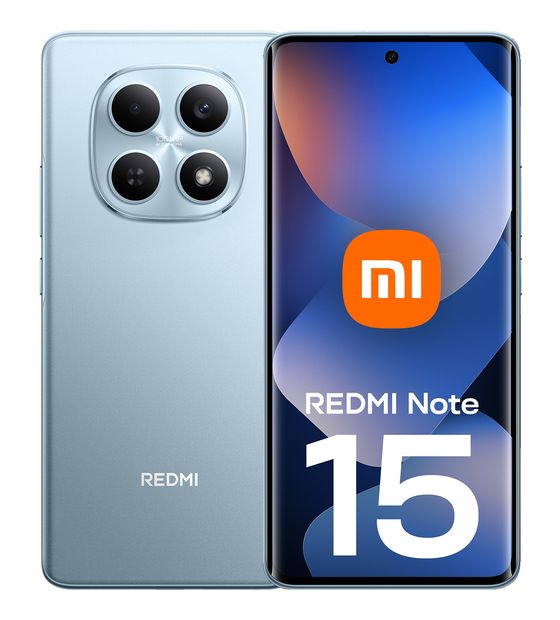 Xiaomi Redmi Note 15 128 GB 5G Smartphone 17,2 cm (6.77") 2,0 GHz 108 MP Dreifach Kamera (Glacier Blue) f&uuml;r 189,00 Euro