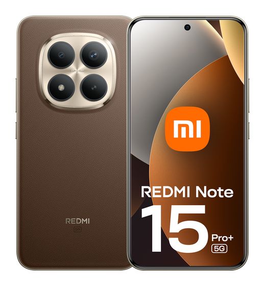 Xiaomi Redmi Note 15 Pro+ 256 GB 5G Smartphone 17,4 cm (6.83") 2,4 GHz 200 MP Dreifach Kamera WiFi 6 (Mocha Brown) f&uuml;r 467,00 Euro