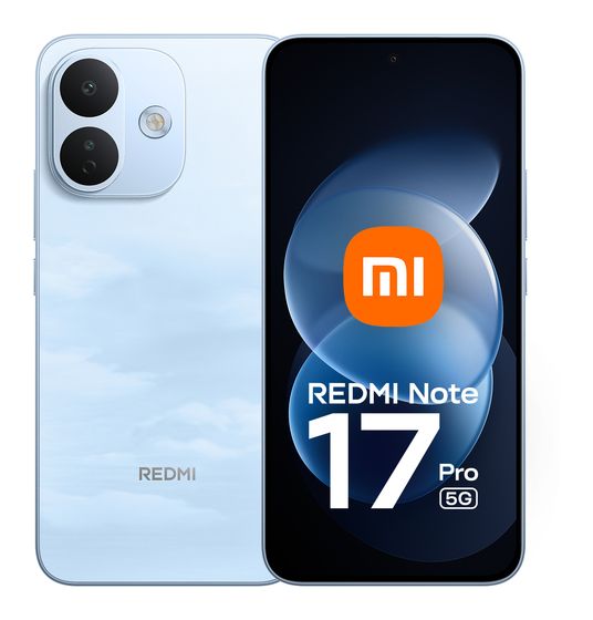 Xiaomi Redmi Note 17 Pro 256 GB 5G Smartphone 17,4 cm (6.83") 2,4 GHz 50 MP Dual Kamera Dual Sim (Sky Blue) f&uuml;r 419,00 Euro