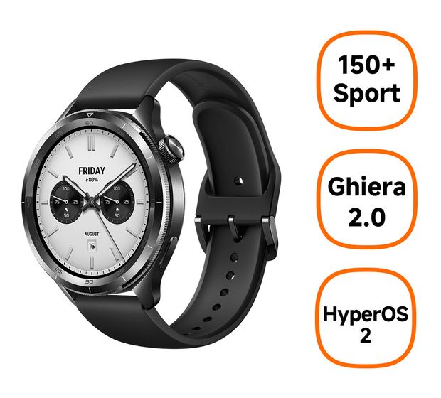 Xiaomi Watch S4 Digital Smartwatch Rund 360 h  (Schwarz) f&uuml;r 129,00 Euro