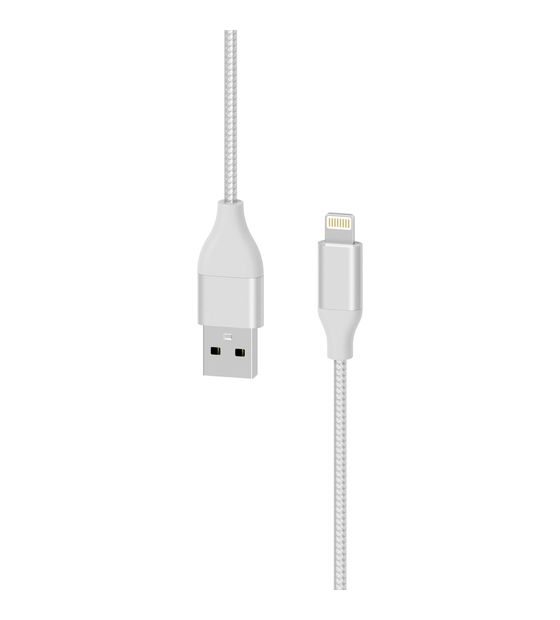 XLayer 217076 Stecker Lightning auf USB A 1,5 m  (Silber) f&uuml;r 9,95 Euro
