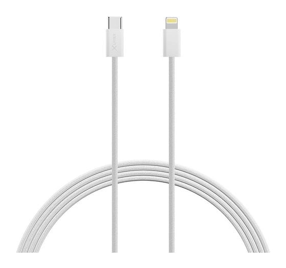 XLayer 220309 Stecker Lightning auf USB C 2 m  (Weiß) f&uuml;r 13,49 Euro