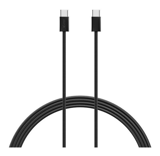 XLayer 220310 480 Gbit/s Stecker USB C auf USB C bis 60 W 2 m  (Schwarz) f&uuml;r 13,49 Euro