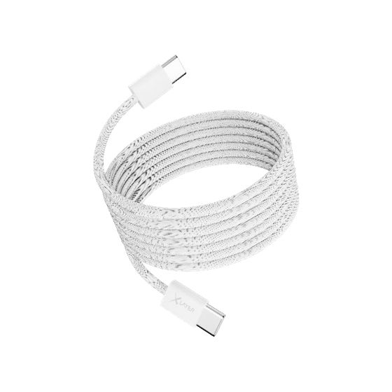 XLayer 221256 0,48 Gbit/s Stecker USB C auf USB C bis 100 W 1,5 m  (Weiß) f&uuml;r 9,49 Euro