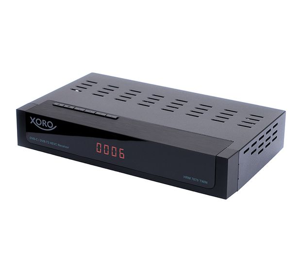 Xoro HRM7670 Twin Full HD Quad Kabel-Receiver f&uuml;r 44,99 Euro