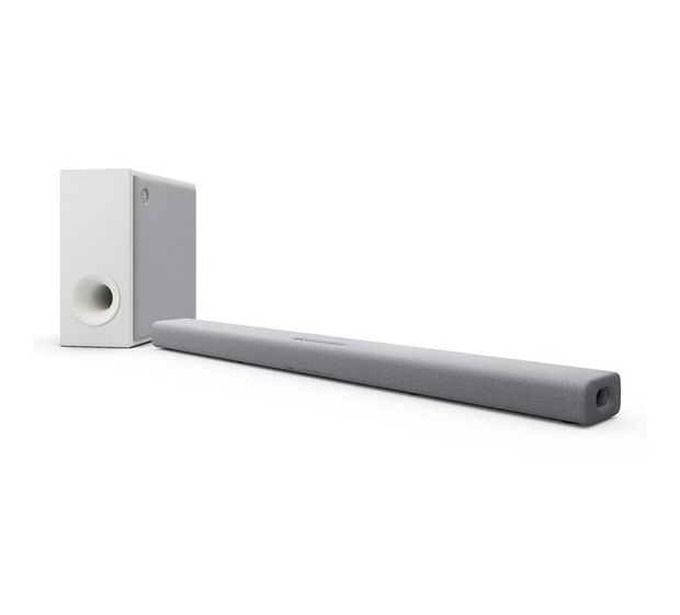 Yamaha True X Surround 50A Soundbar 280 W 2.1.2 Kanäle  (Hellgrau) f&uuml;r 999,00 Euro