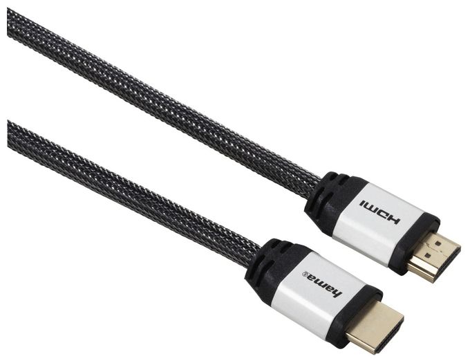 00056585 High Speed HDMI™-Kabel Stecker-Stecker Metall Gewebe Ethernet 4m 