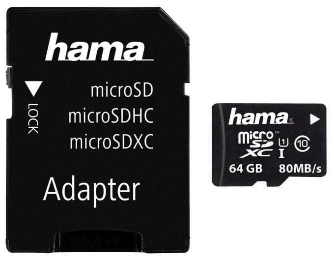 124152 MicroSDXC Speicherkarte 64 GB Klasse 10 