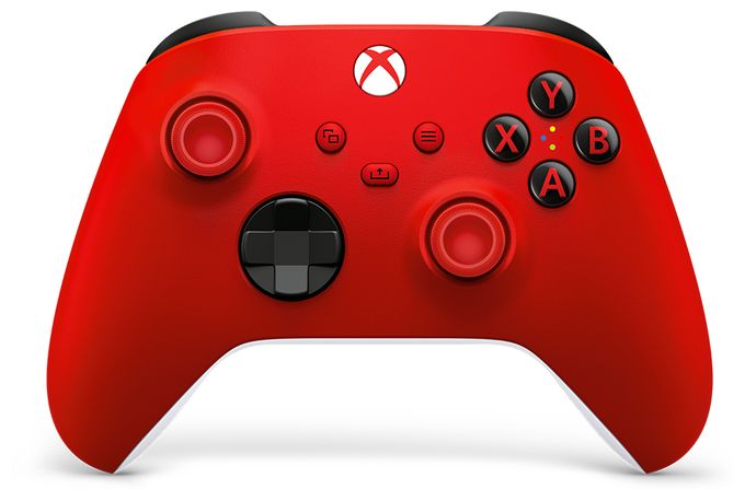 Pulse Red Analog / Digital Gamepad Xbox,Xbox One,Xbox Series S,Xbox Series X kabellos 
