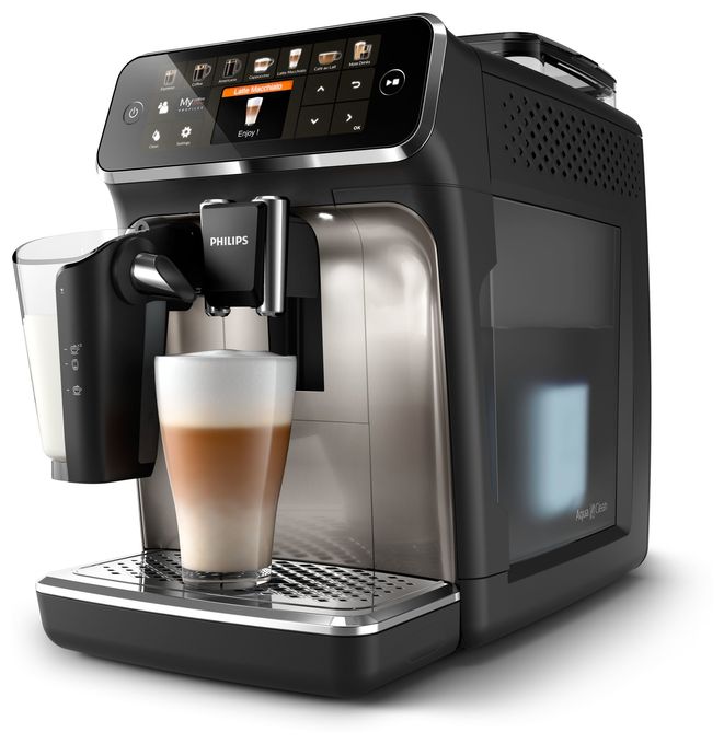 EP5447/90 LatteGo Kaffeevollautomat 15 bar 1,8 l 275 g (Schwarz, Chrom) 
