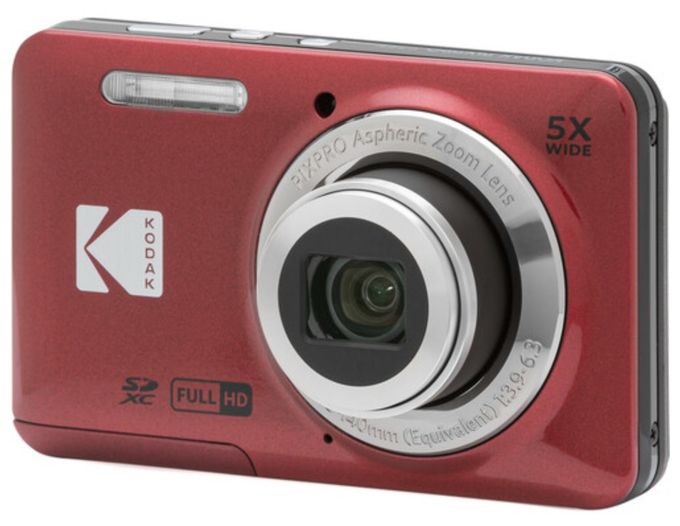 Pixpro FZ55  Kompaktkamera 5x Opt. Zoom (Rot) 