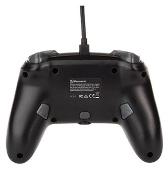 Enhanced Wired Controller Mario Silver Analog / Digital Gamepad Nintendo Switch kabelgebunden (Grau) 
