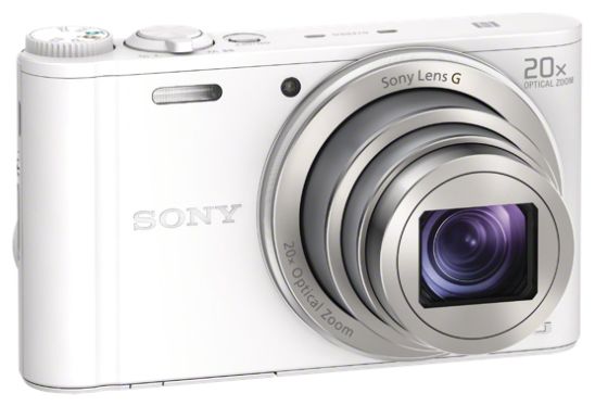 Cyber-shot DSC-WX350W  Kompaktkamera 20x Opt. Zoom (Weiß) 
