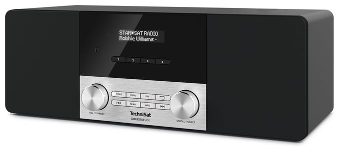 Cablestar 400 Bluetooth DAB,FM Radio (Schwarz) 