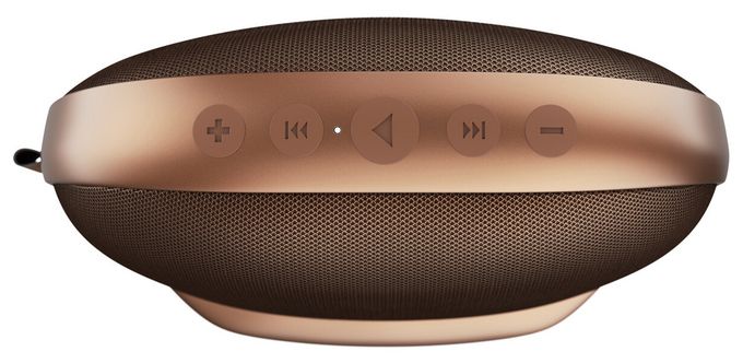 Soul Bluetooth Lautsprecher Spritzwassergeschützt IPX5 (Bronze) 