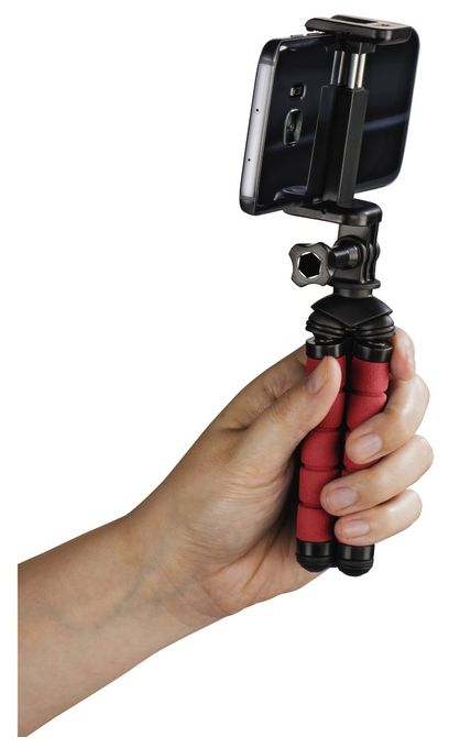 00004611 Ministativ "Flex" für Smartphone und GoPro 14cm 