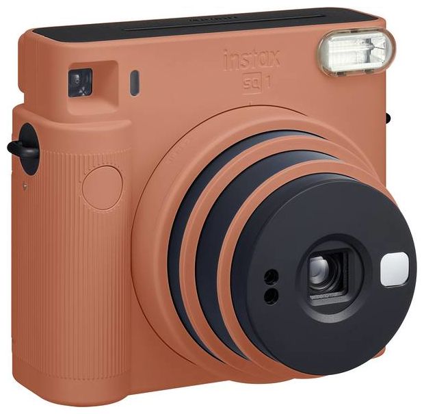 Instax Square SQ1  62 x 62 mm Sofortbild Kamera (Orange) 