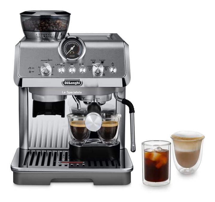 EC9255.M La Specialista Arte Evo Siebträger Kaffeemaschine 15 bar  (Grau, Edelstahl)