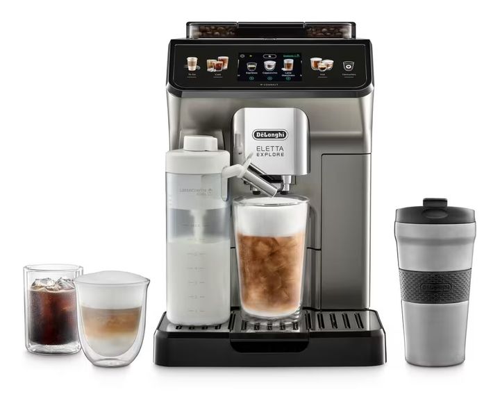 Eletta Explore Cold Brew ECAM450.86.T Kaffeevollautomat 19 bar 1,8 l 300 g AutoClean  (Titan)